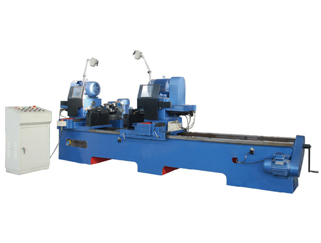 Chamfer milling machine shaft end play center hole